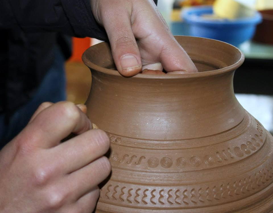 Imagen del taller de cerámica