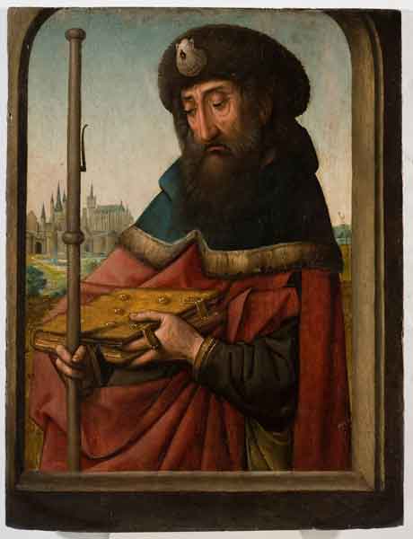  "Santiago peregrino". Xoán de Flandes (1505-1519)