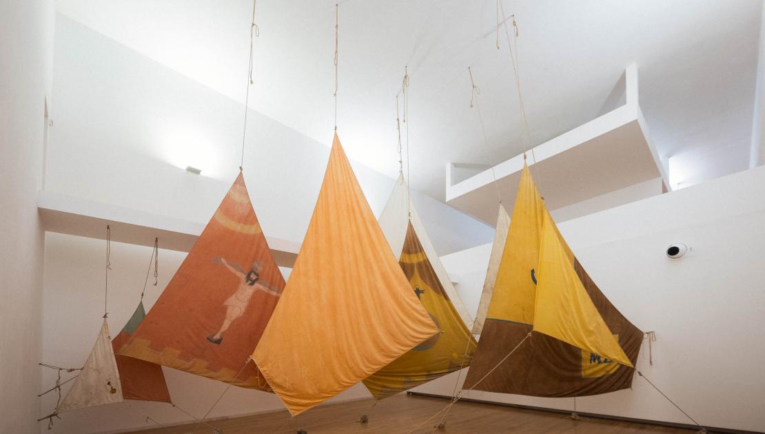 Una de las obras de la exposición