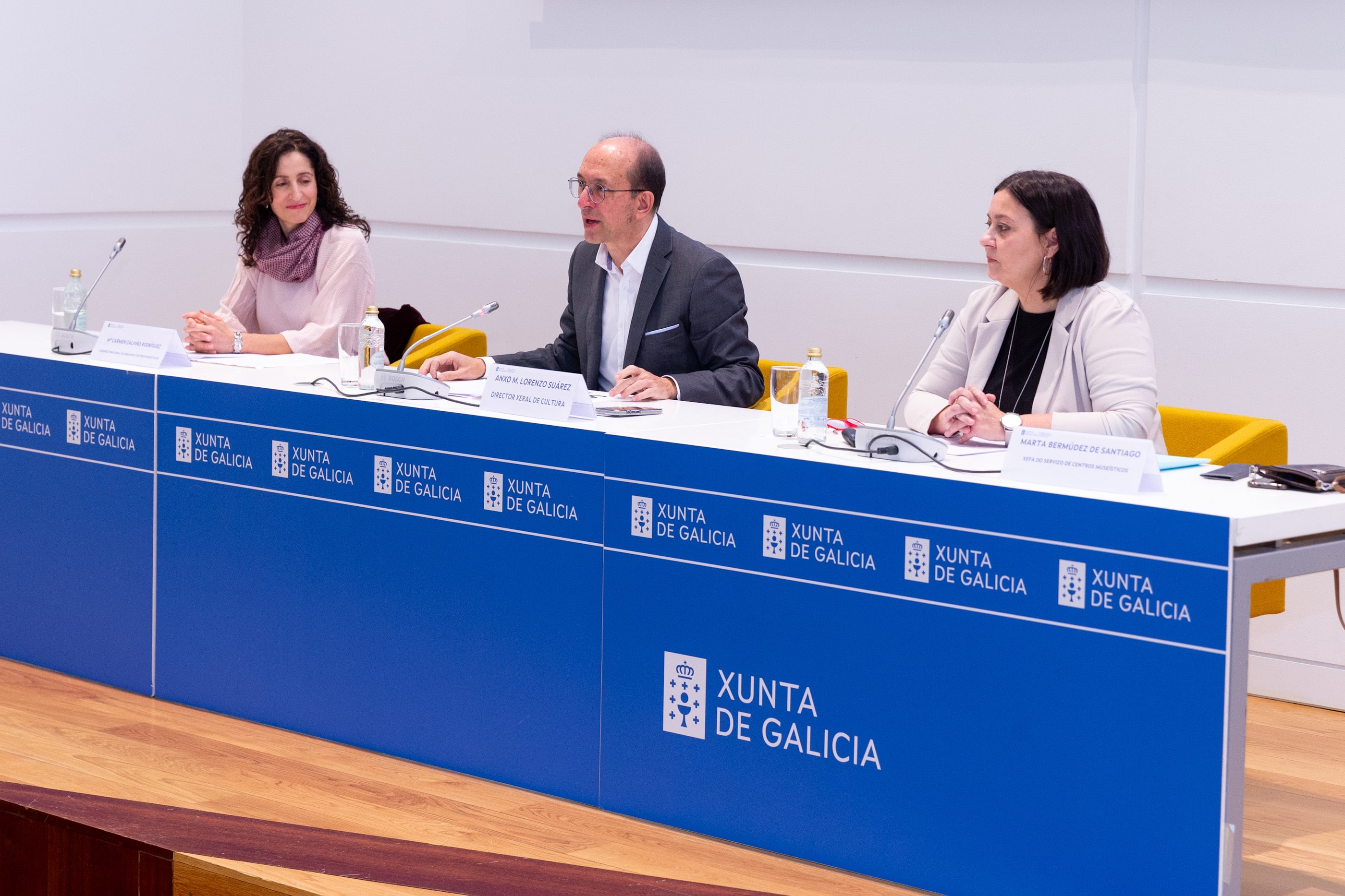 Inauguración en la Cidade da Cultura de la Jornada de Museos de Galicia