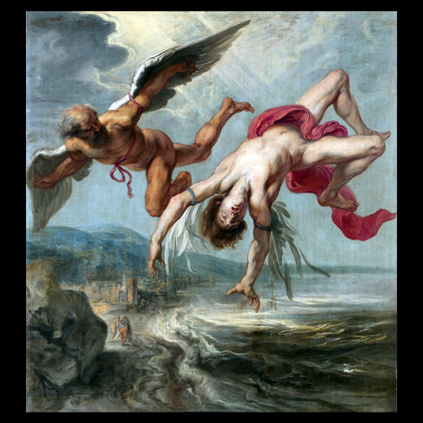 The fall of Icarus