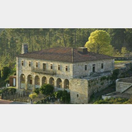 Imaxe aérea da reitoral