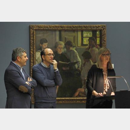 Presentación da ampliación do museo