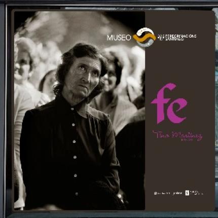 O cartel no exterior do museo