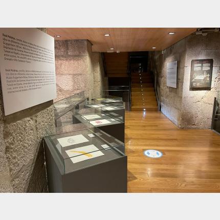 Vista da sala da exposición