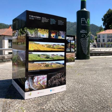 Vista xeral da exposición na Alameda