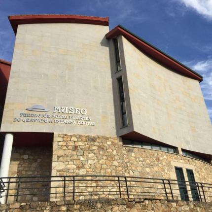 Vista exterior do Museo de Artes do Gravado á Estampa Dixital