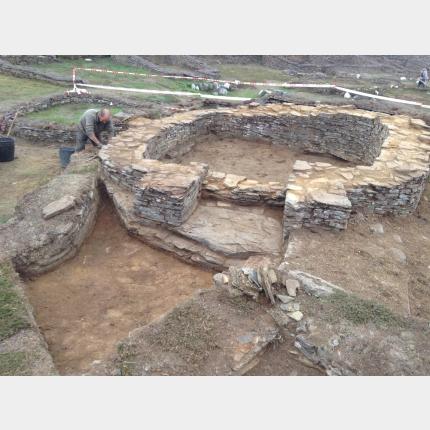 Imaxe das escavacións