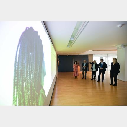 Inauguración da mostra sobre a obra de Manuel Vilariño