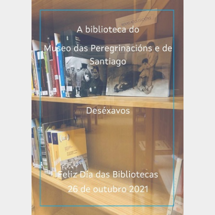 Cartel do Día das Bibliotecas no museo
