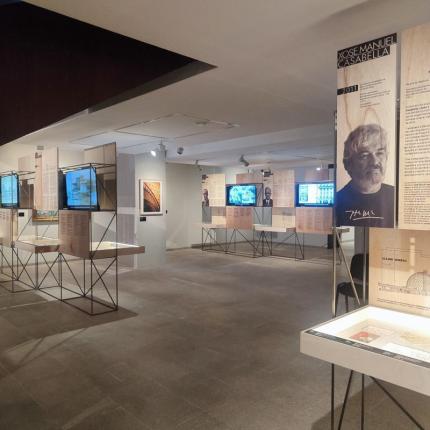 Vista dunha sala da exposición