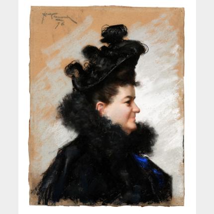 Retrato de Emilia Pardo Bazán