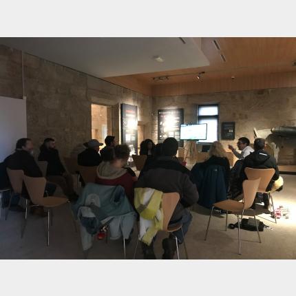 Un momento da xornada